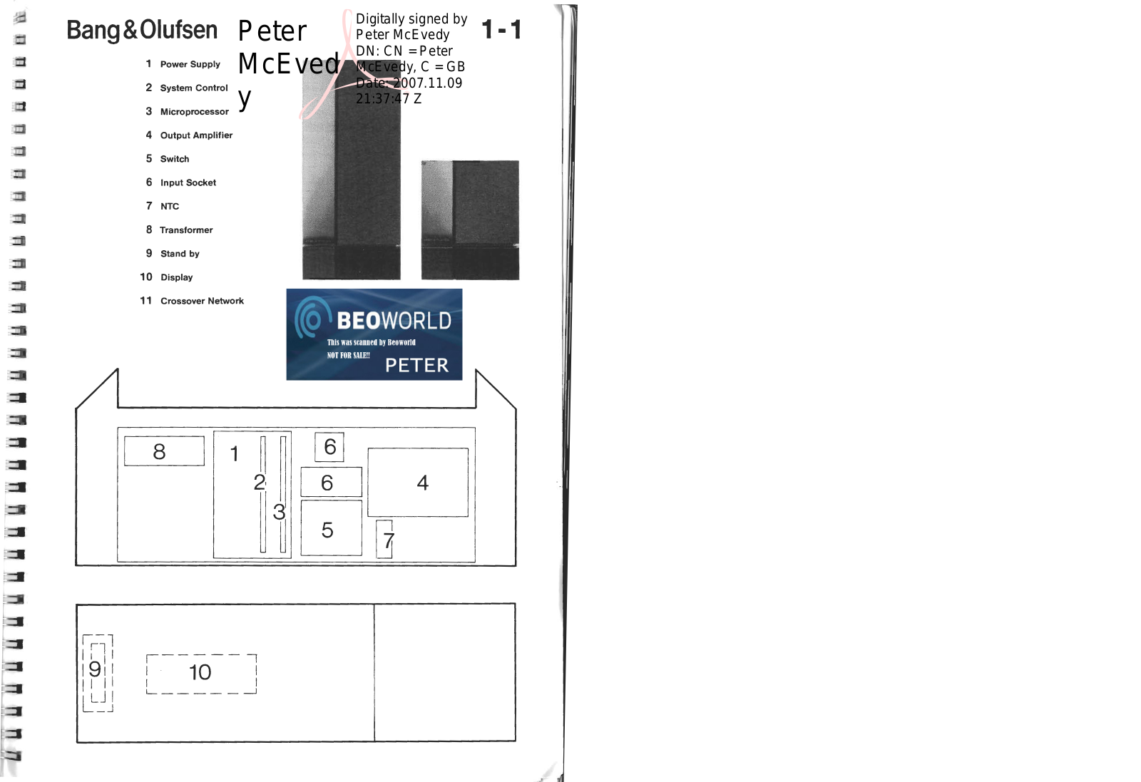 Bang and Olufsen Beolab 4500 Service manual