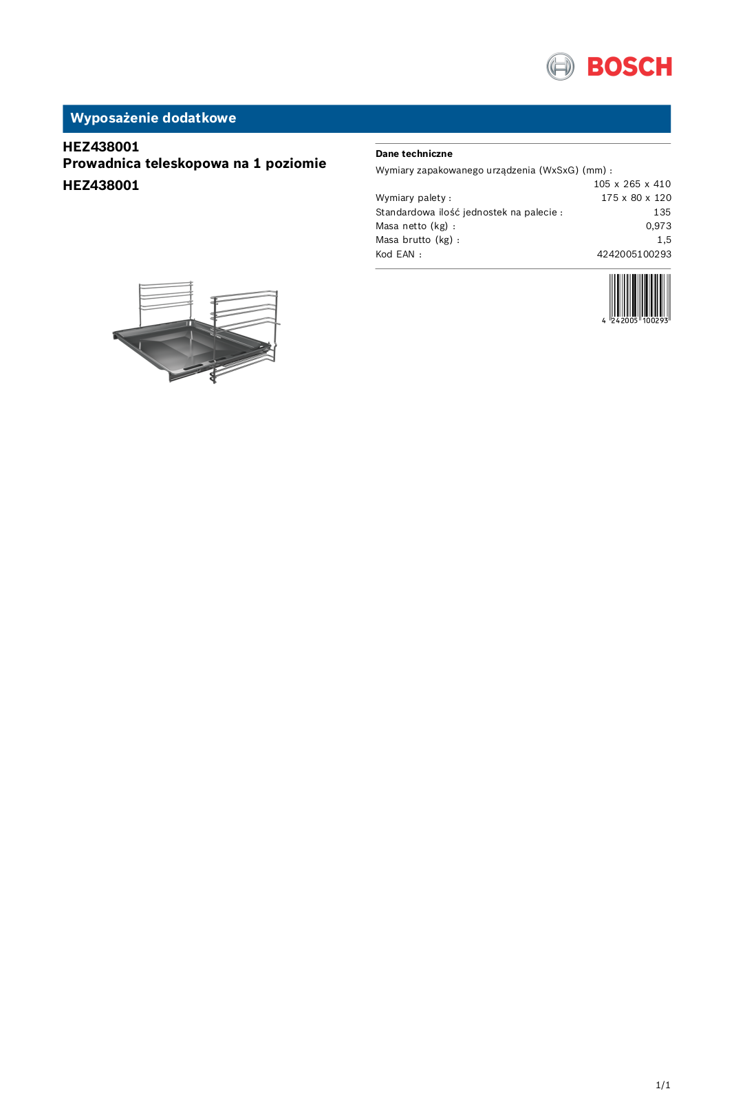 Bosch HEZ438001 User Manual