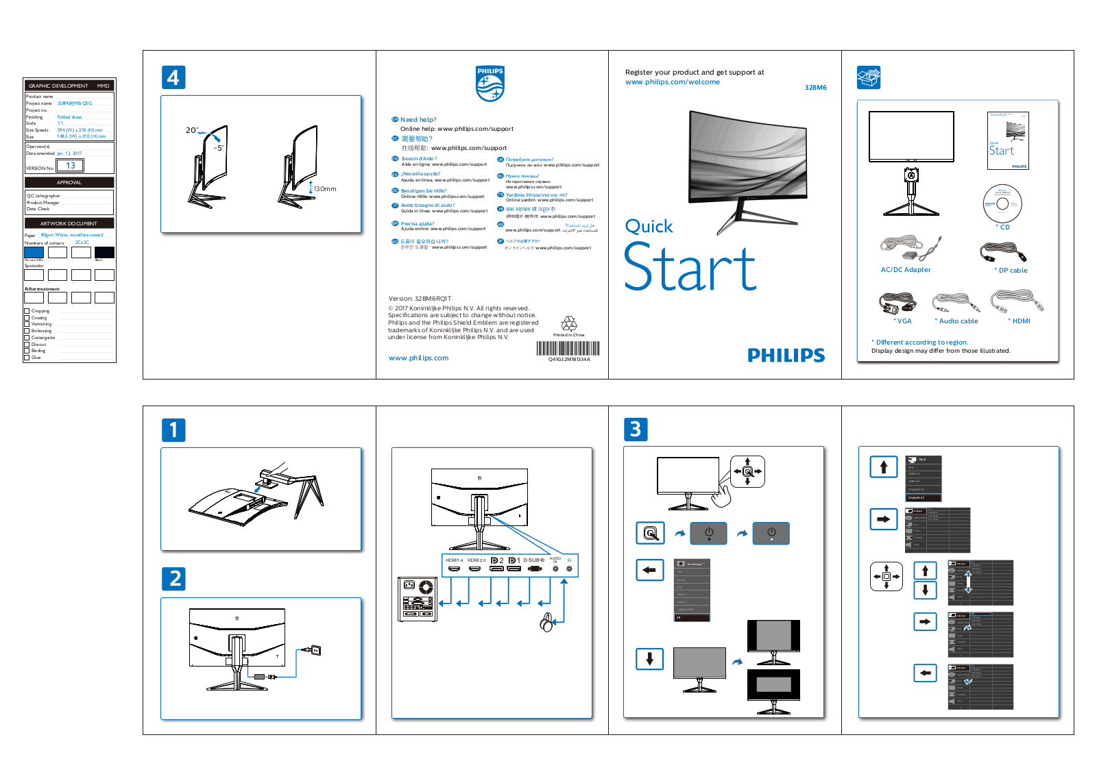 Philips 328M6RQ1T, 328M6FJRMB, 328M6FJMB, 328M6 User Manual