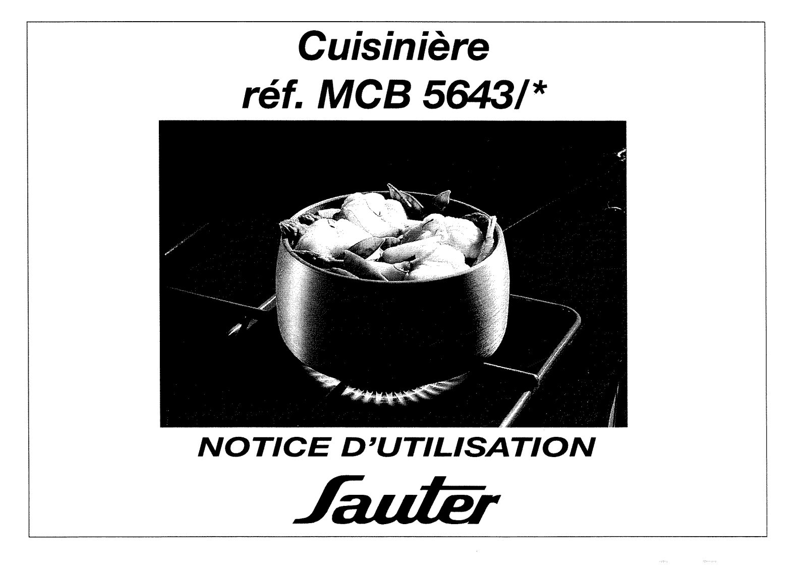 Sauter MCB5643 User Manual