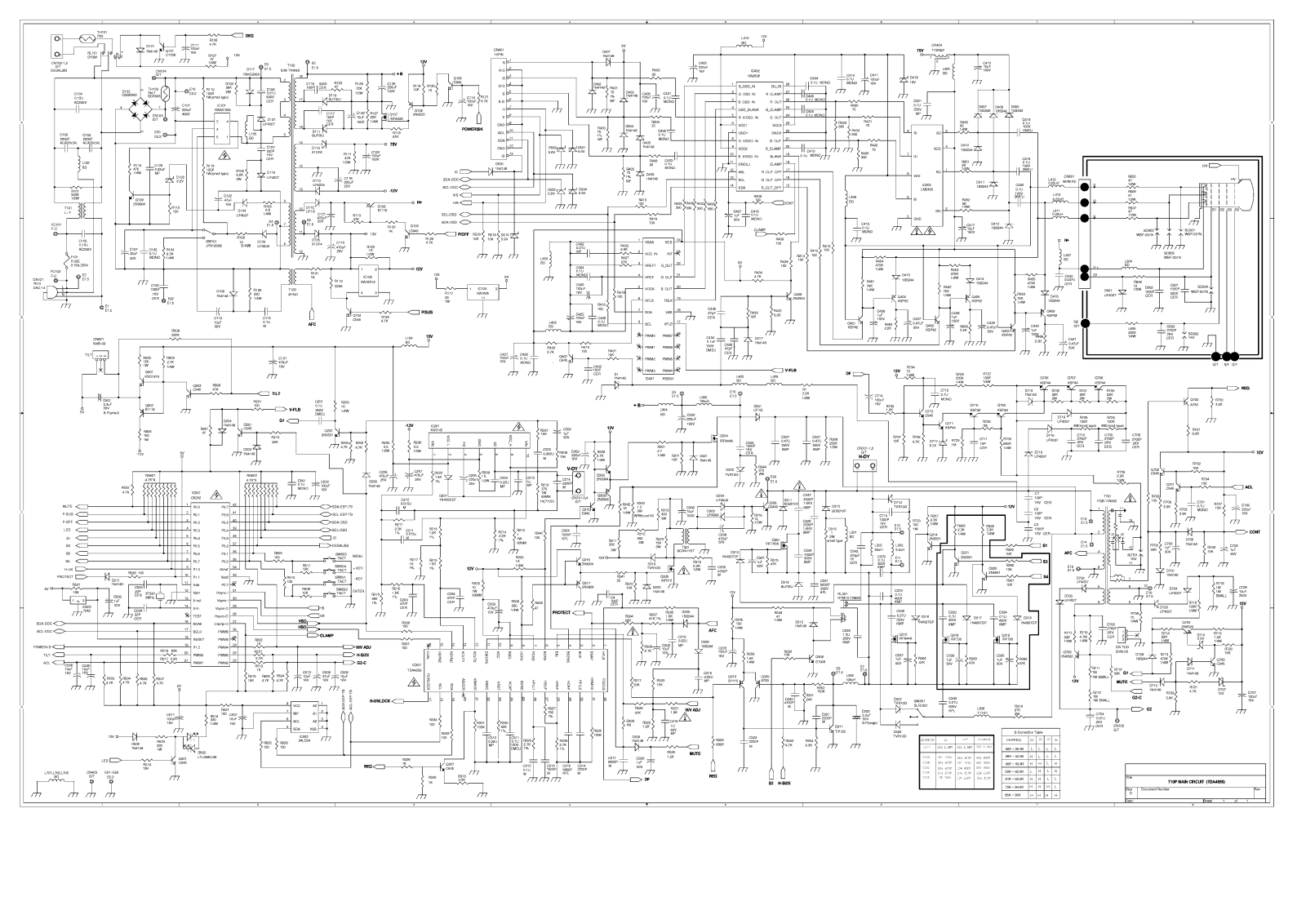 HANSOL 710P Schematic