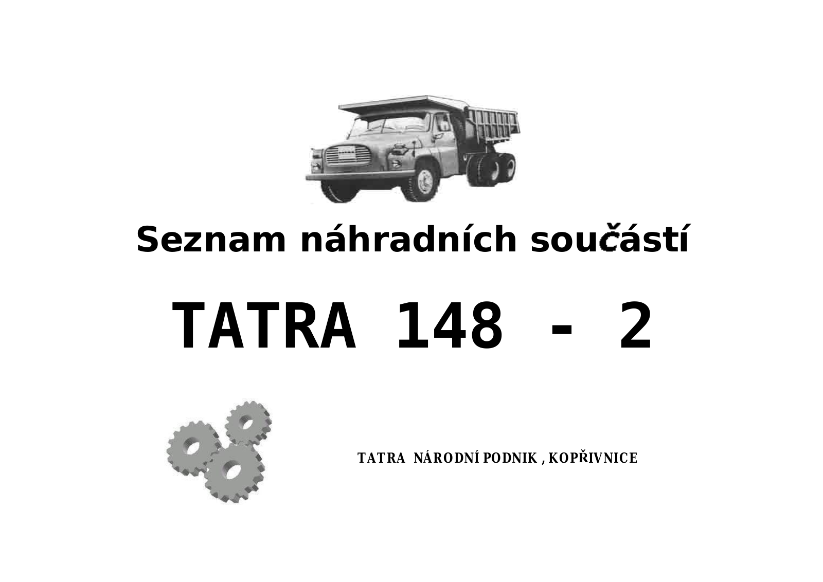 Tatra 148 Parts List