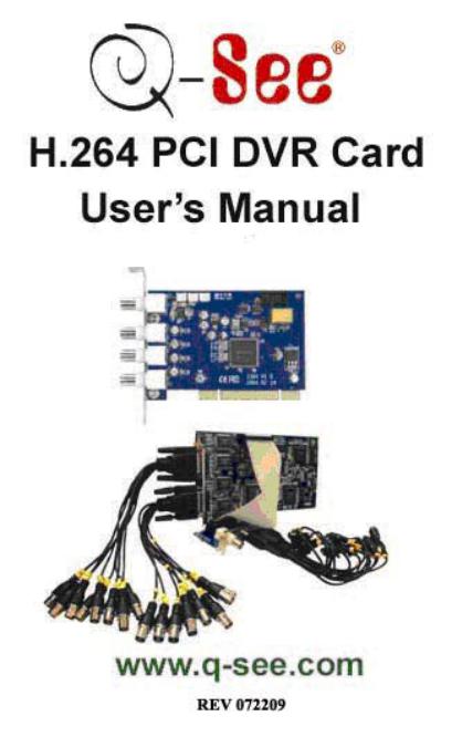 Q-See H.264 User Manual