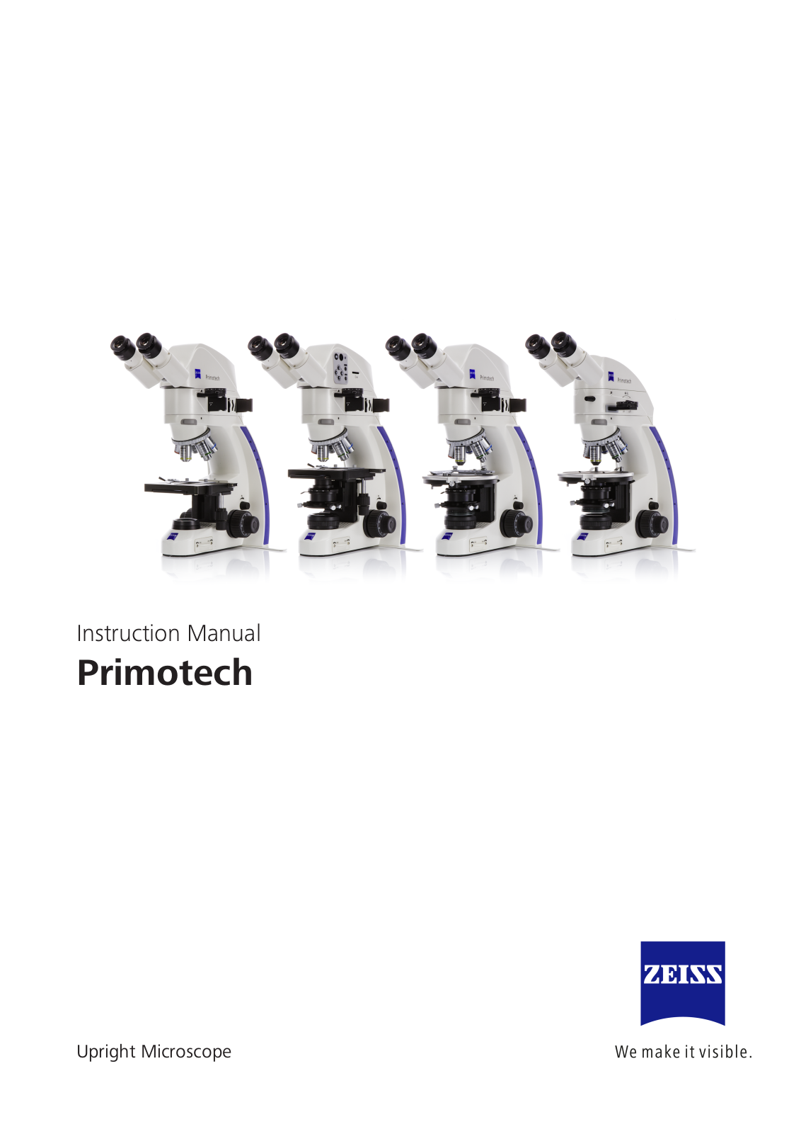 Primotech MAT, D/A MAT, D/A POL, D/POL Conoscopy Instruction Manual