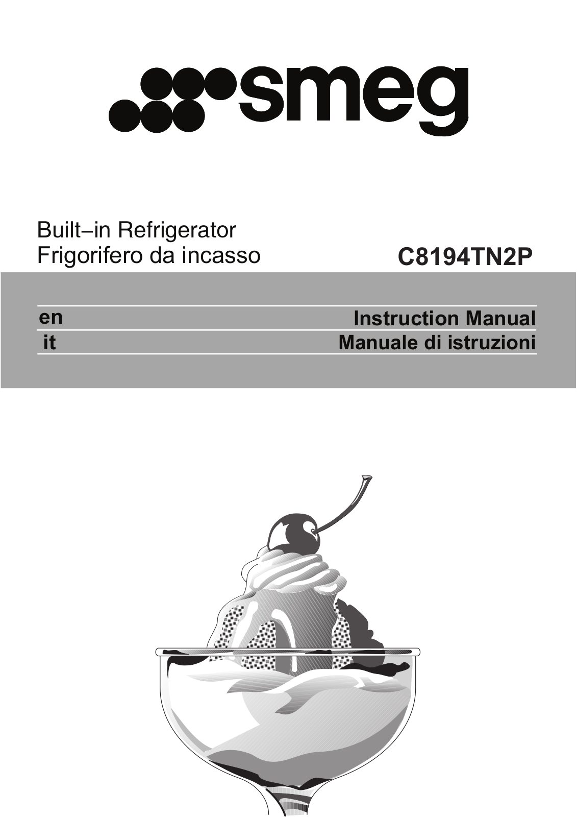 Smeg C8194TN2P User manual