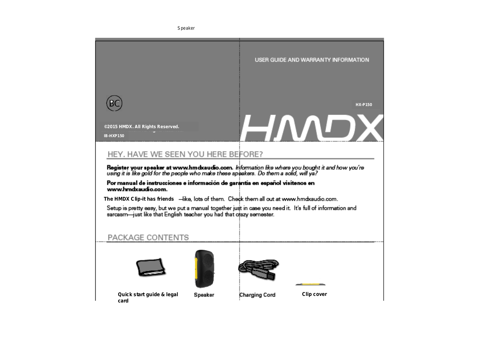 Wonders Technology HXP150 User Manual