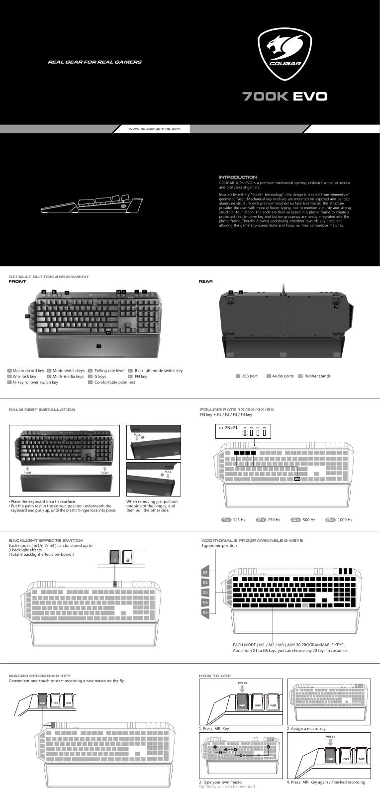 Cougar 700K EVO Service Manual