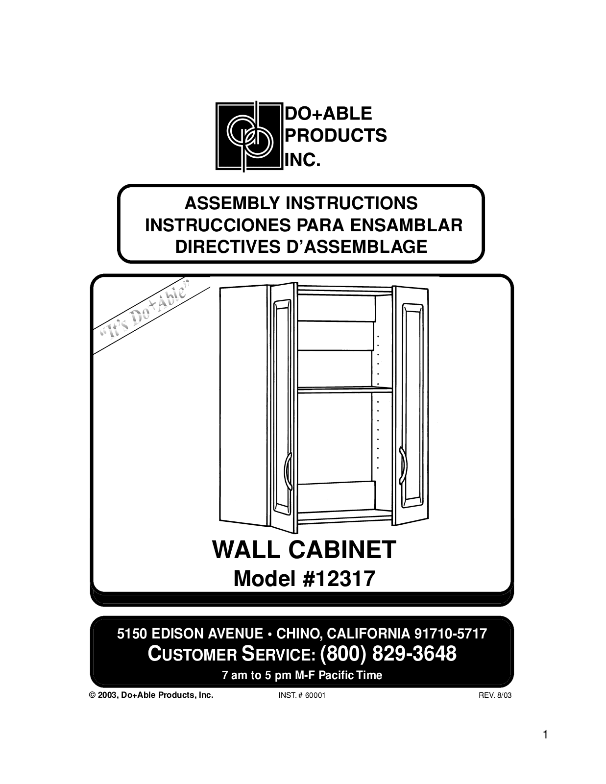 Closet Maid 12317 User Manual