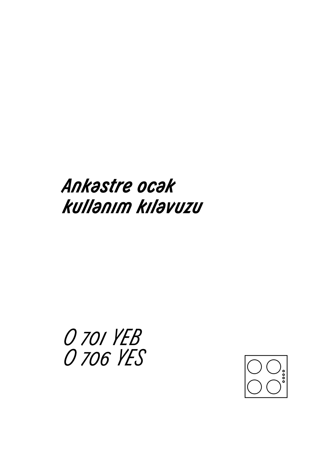 Arçelik O706YES User manual