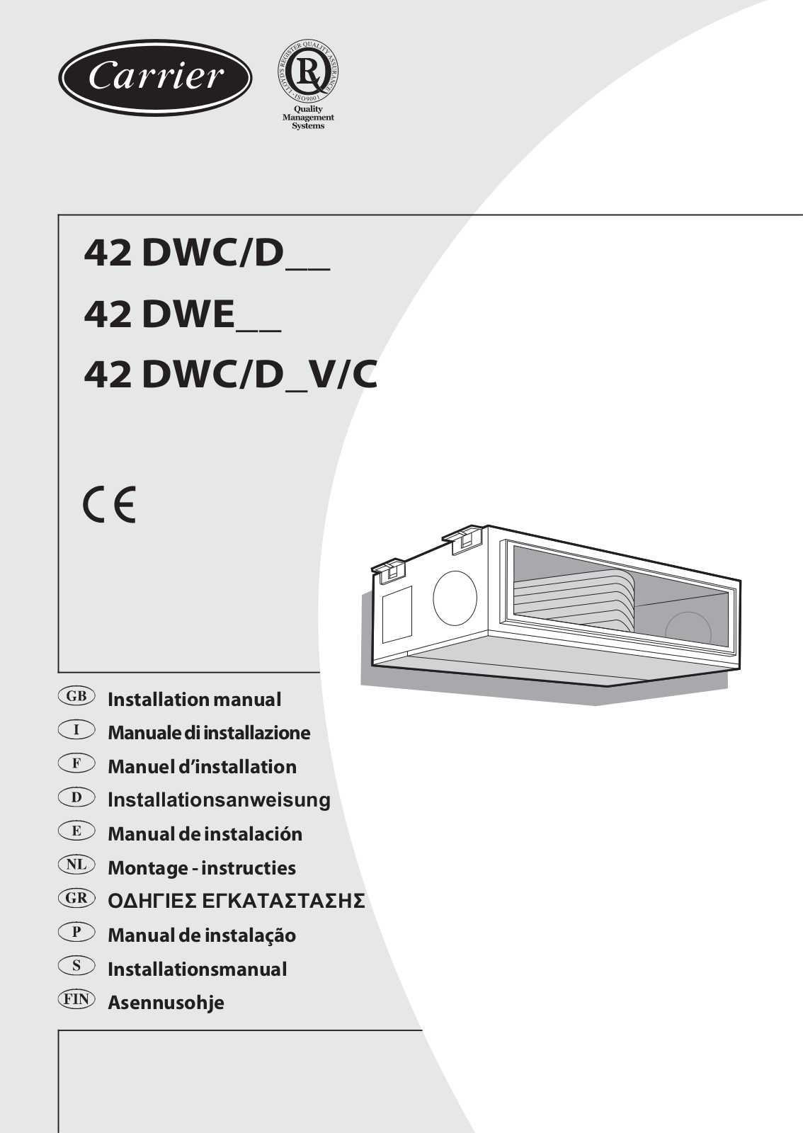 CARRIER 42 DW User Manual