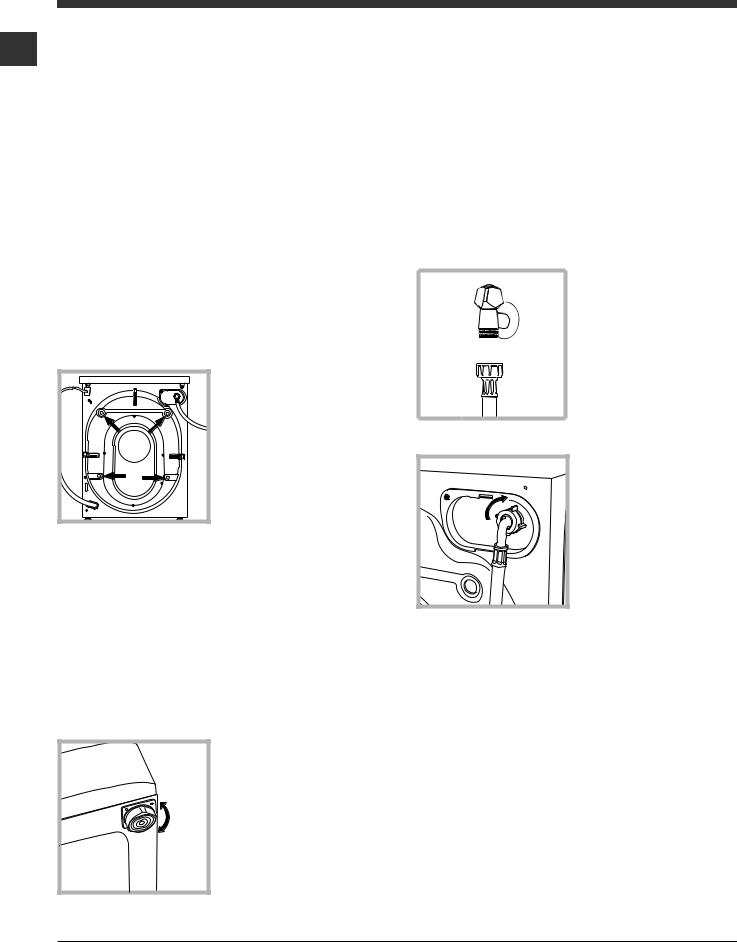 Hotpoint WML 921 FR User Manual