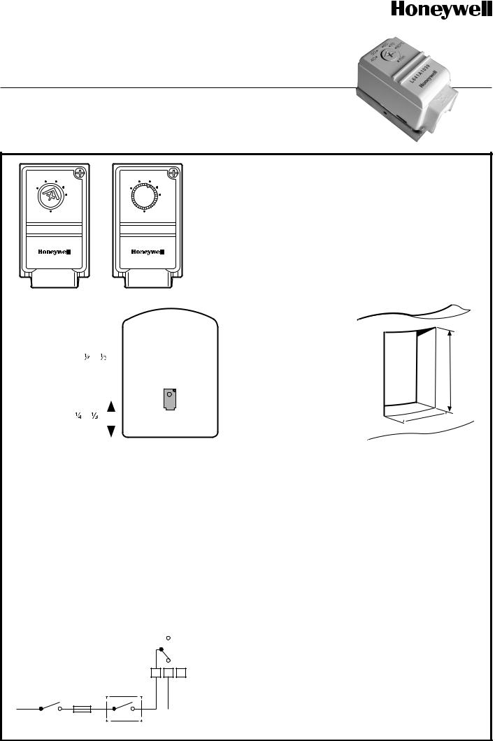 Honeywell L641A User Manual