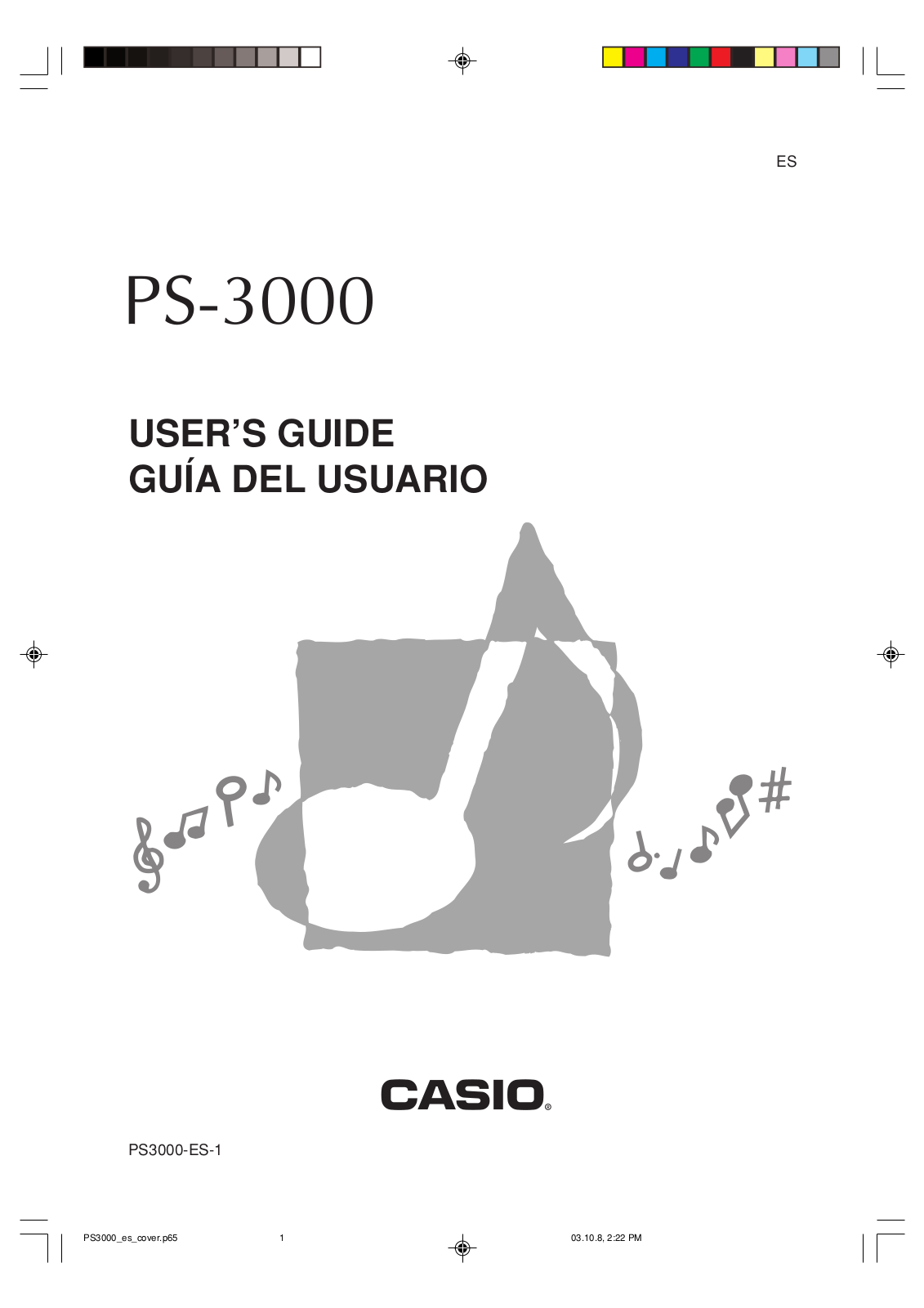 Casio PS-3000 User Manual