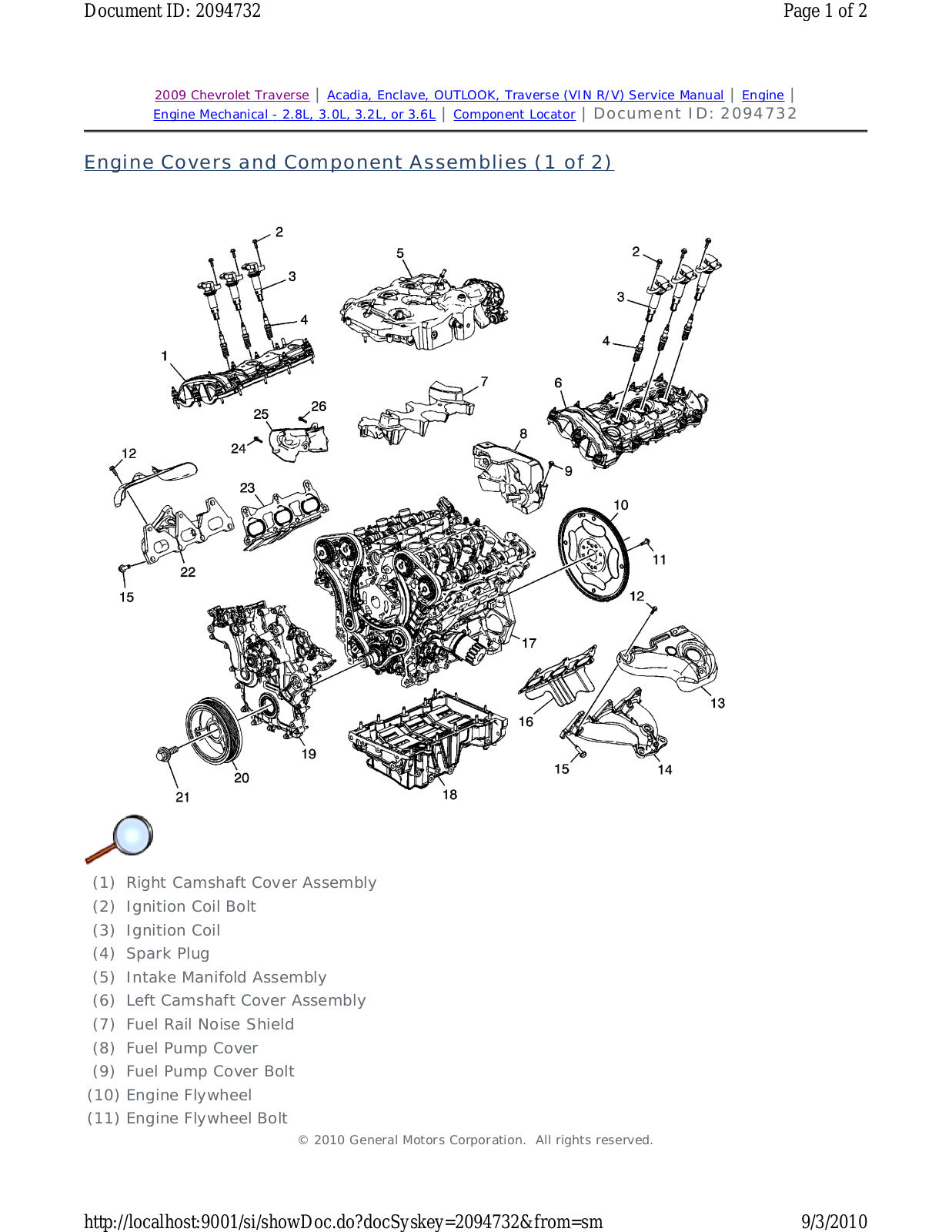 GMC Enclave 2010, Acadia 2010 User Manual