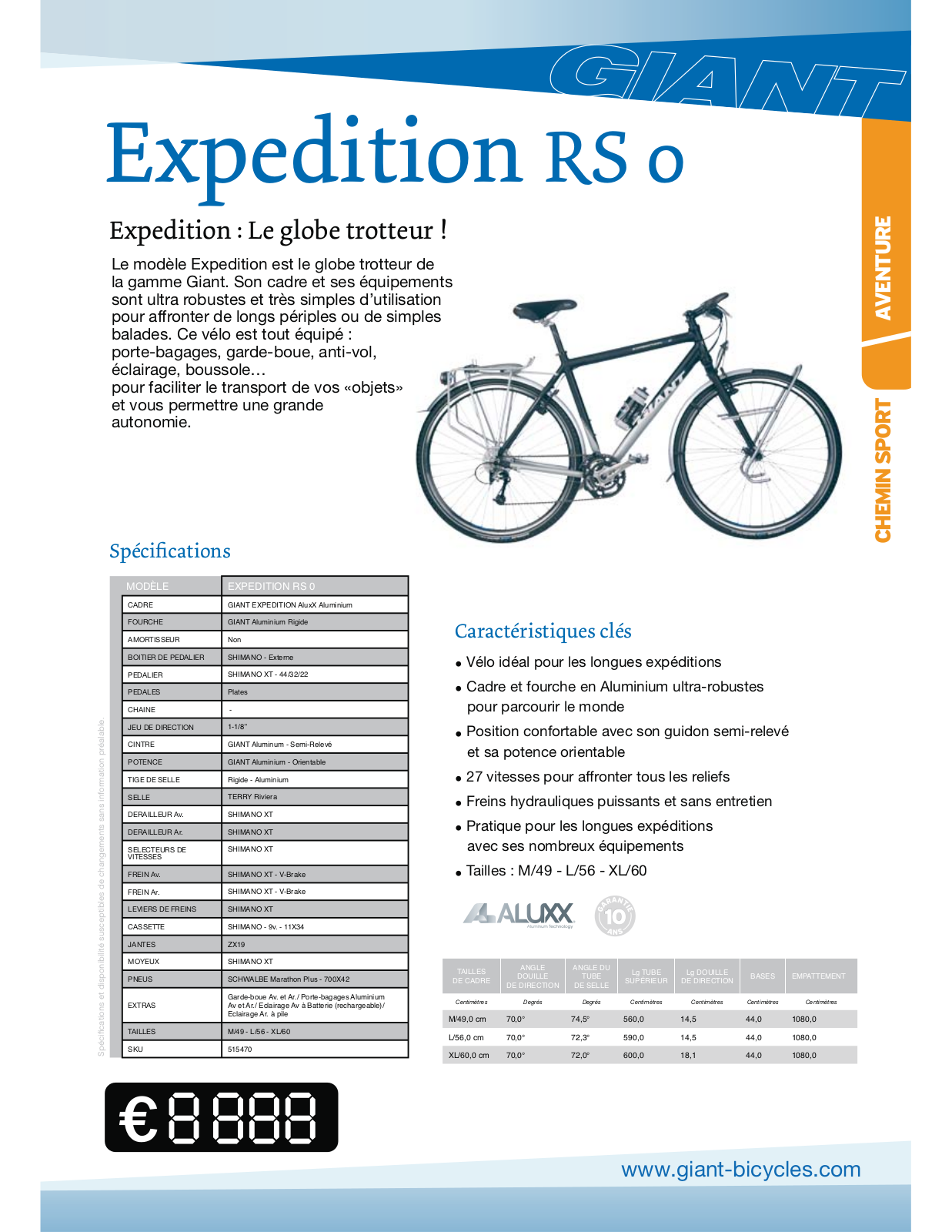 GIANT EXPEDITION RS 0 User Manual