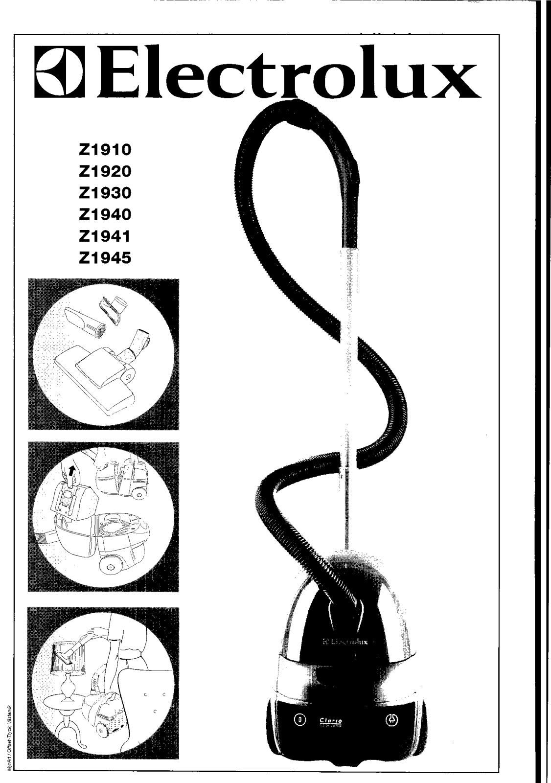 AEG Z1920, Z1940, Z1945, Z1910 User Manual