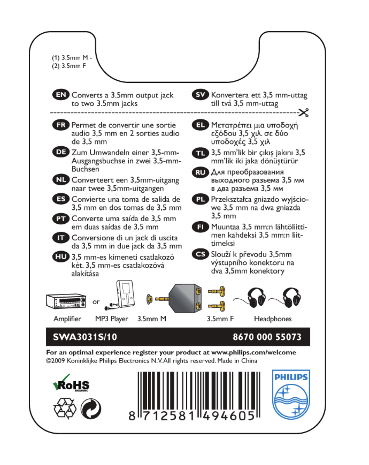 Philips SWA3031W/10, SWA3031S/10 BROCHURE