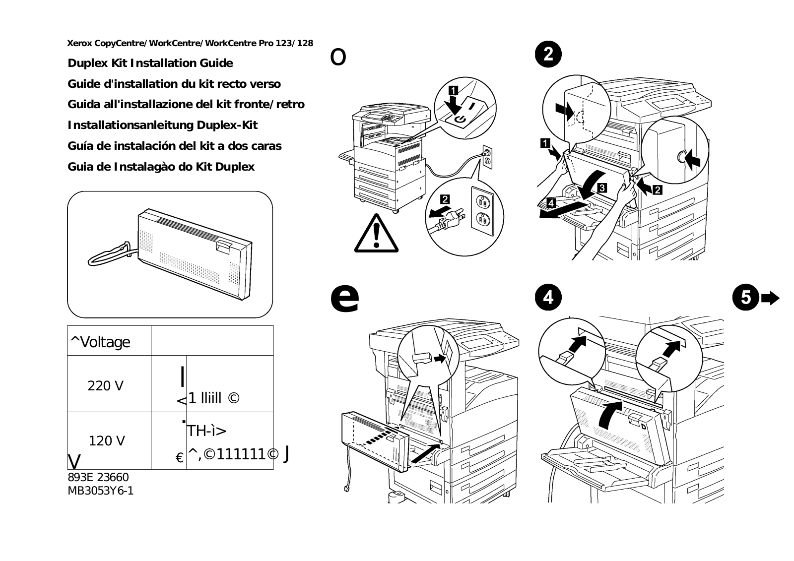 Xerox M123, M128-15839 User Manual