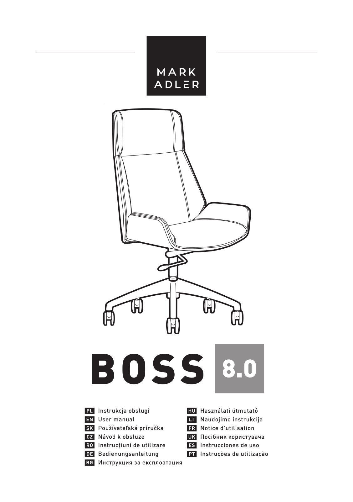 MARKADLER Boss 8.0 User guide - ManualMachine.com