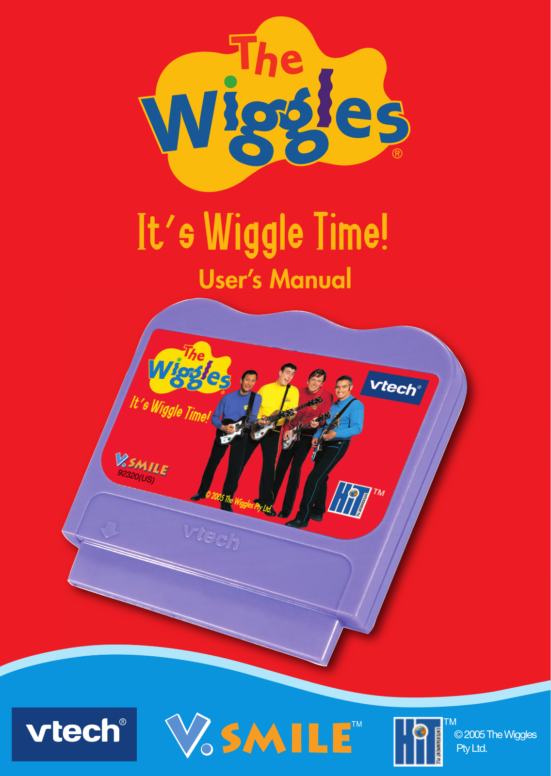 VTech V.Smile: It's Wiggle Time Owner's Manual