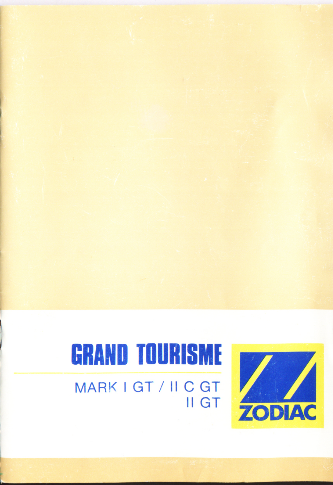 ZODIAC MARK II C GT User Manual