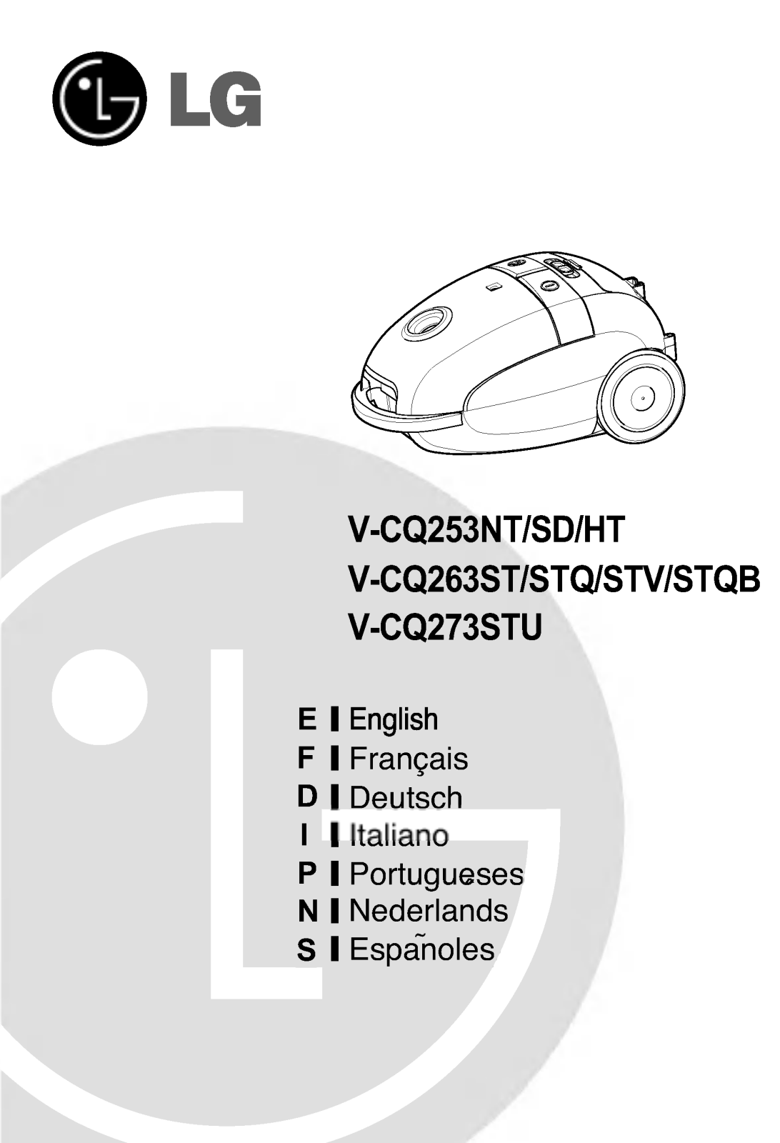 LG VTCQ263STQ User manual