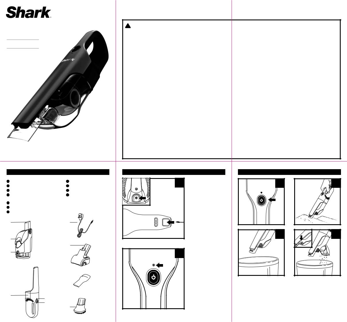 SHARK CH950UKT User manual