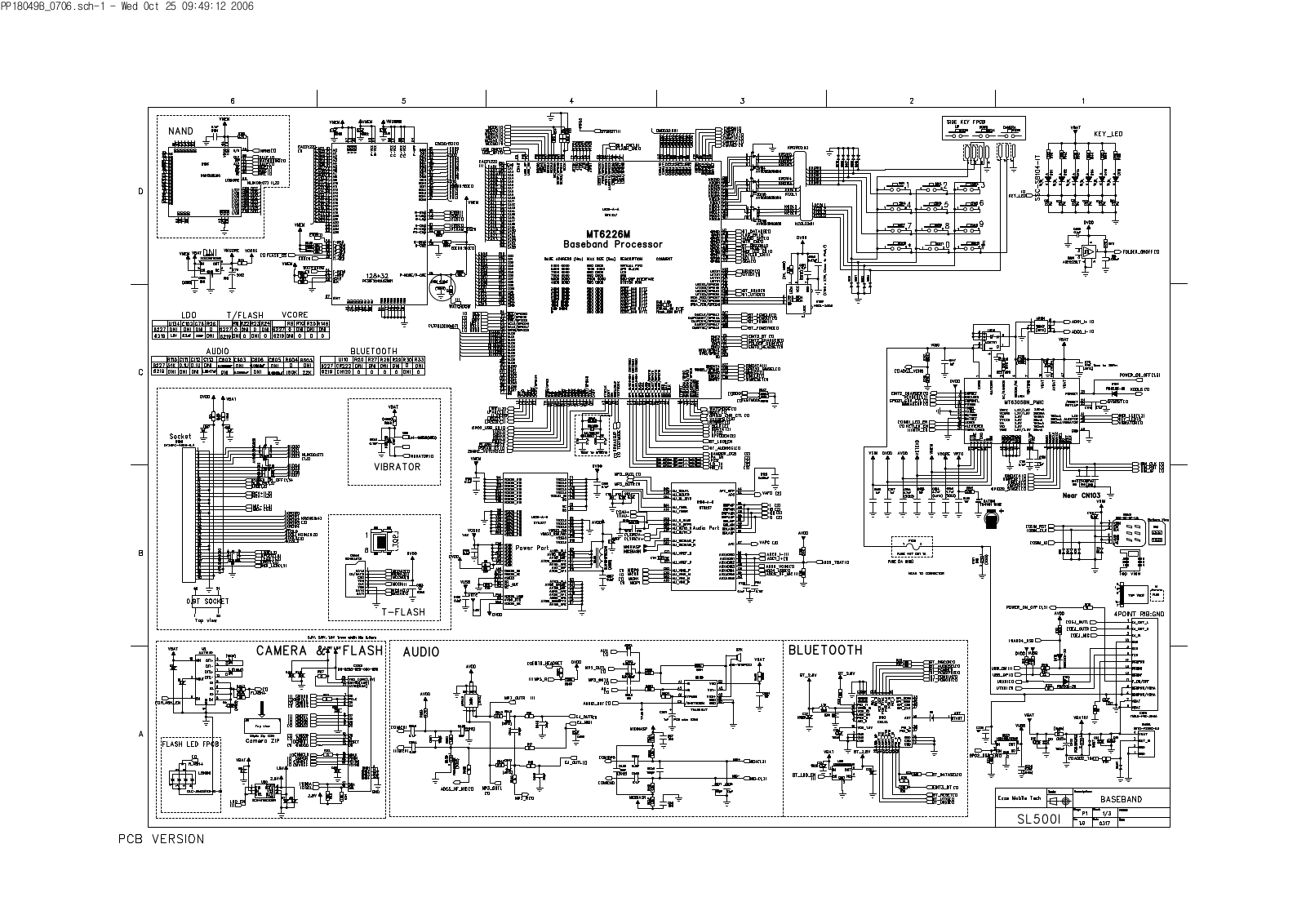 FLY SL500I Schematic