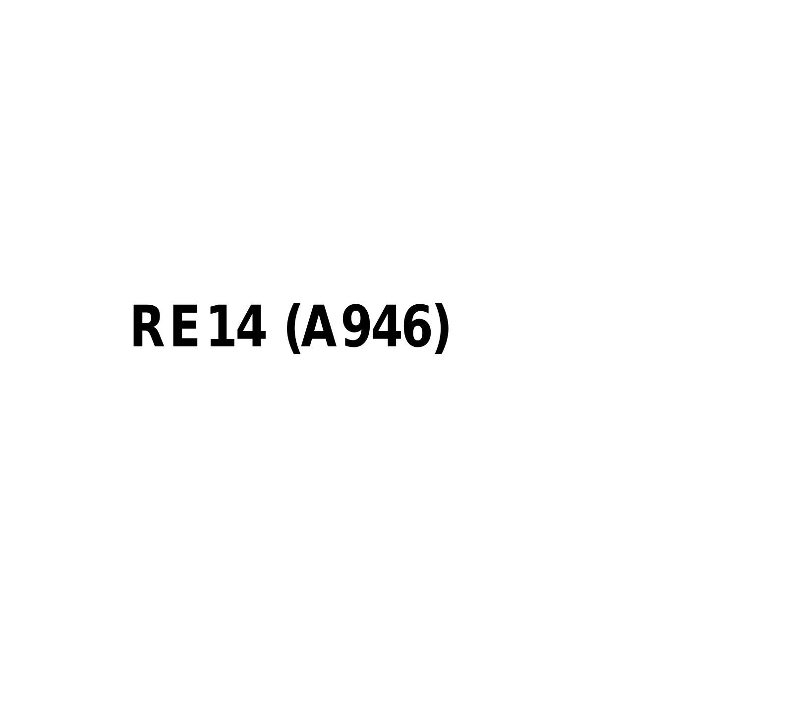 Ricoh re14 PARTS CATALOG