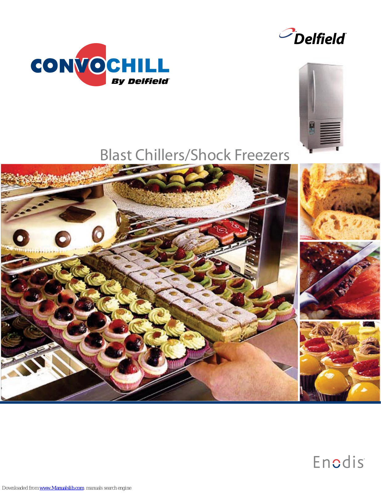 Delfield Blast Chillers/Shock Freezers, Convochill T14D, Convochill T20C, Convochill T24C, T40 Brochure & Specs