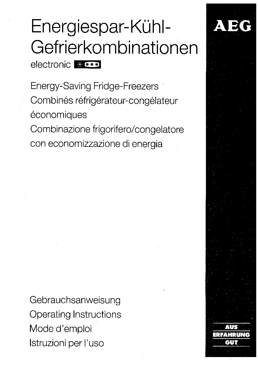 AEG-Electrolux KOS.4042-2KG, KO-S.3042-2KG, OS.4042-2KG User Manual