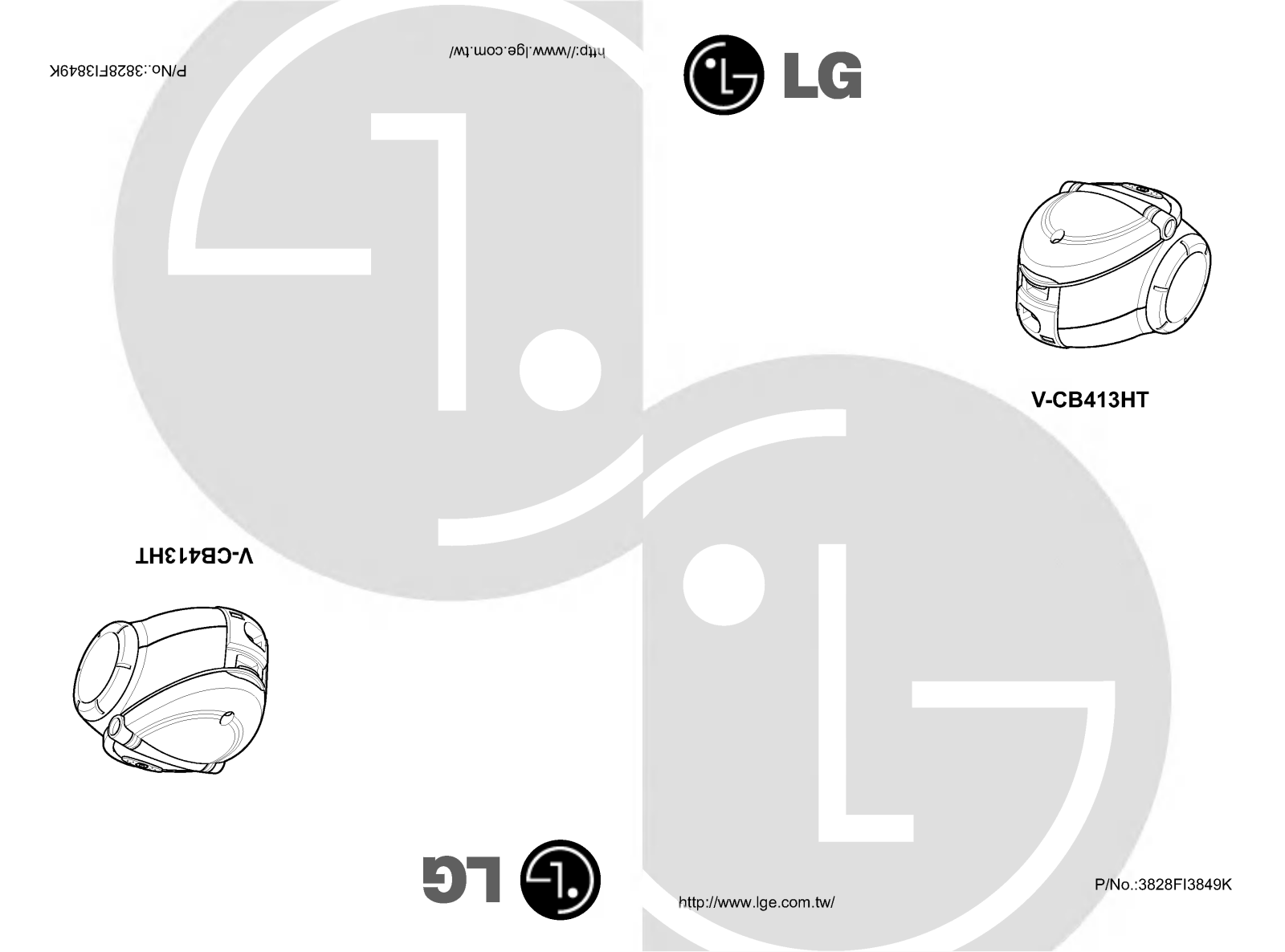 LG VTCB413HT User manual