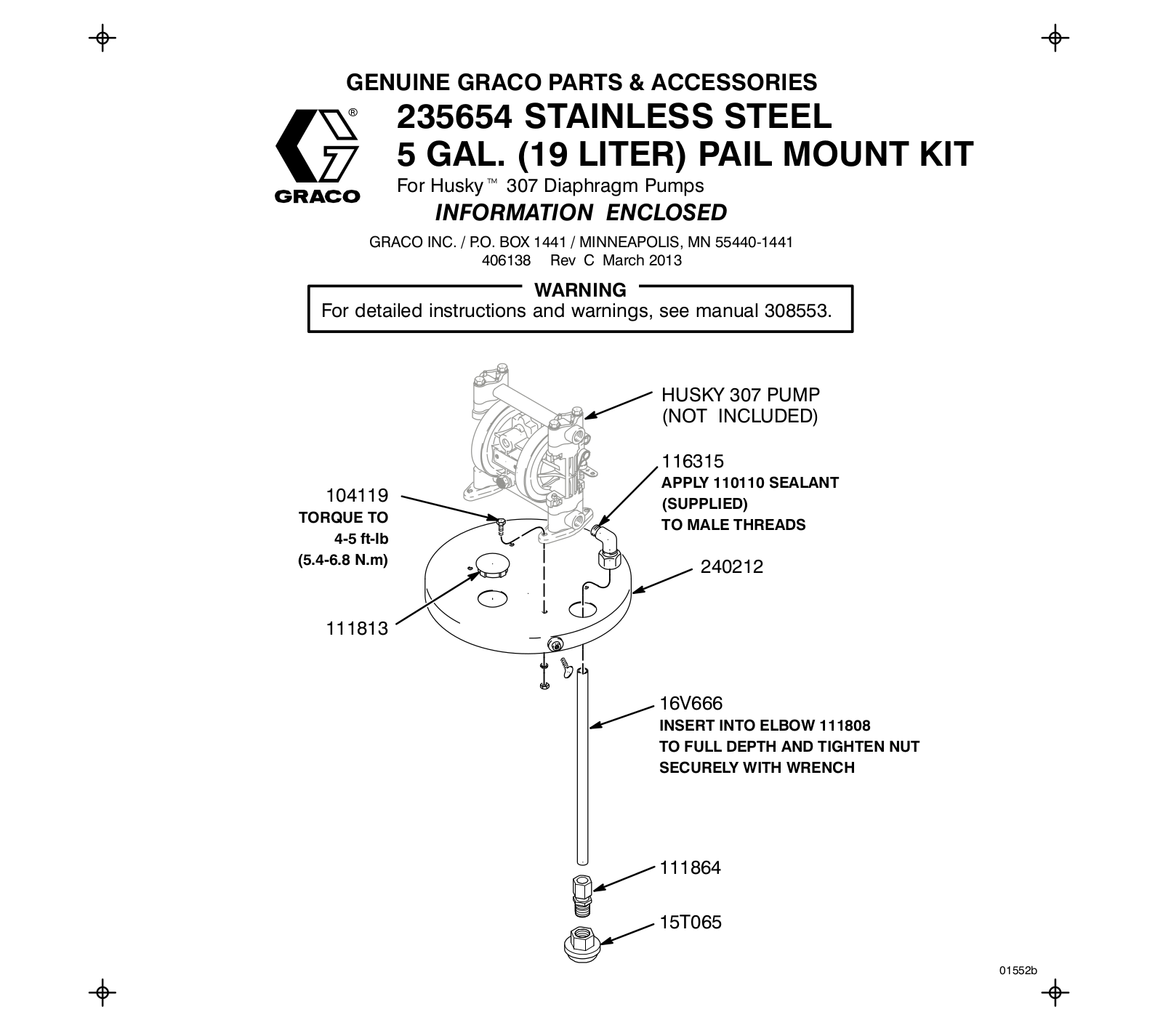 Graco 406138C5 User Manual