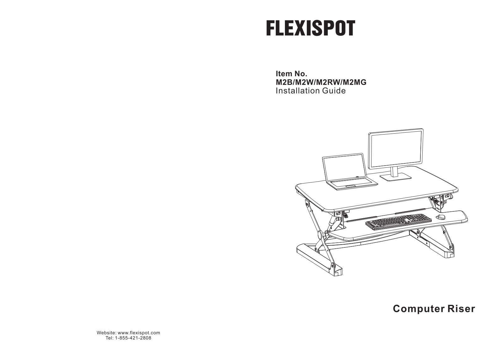 FlexiSpot M2B User Manual