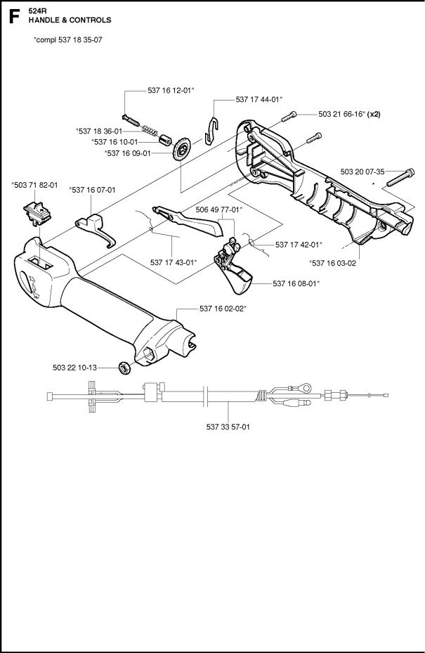 HUSQVARNA 524R User Manual