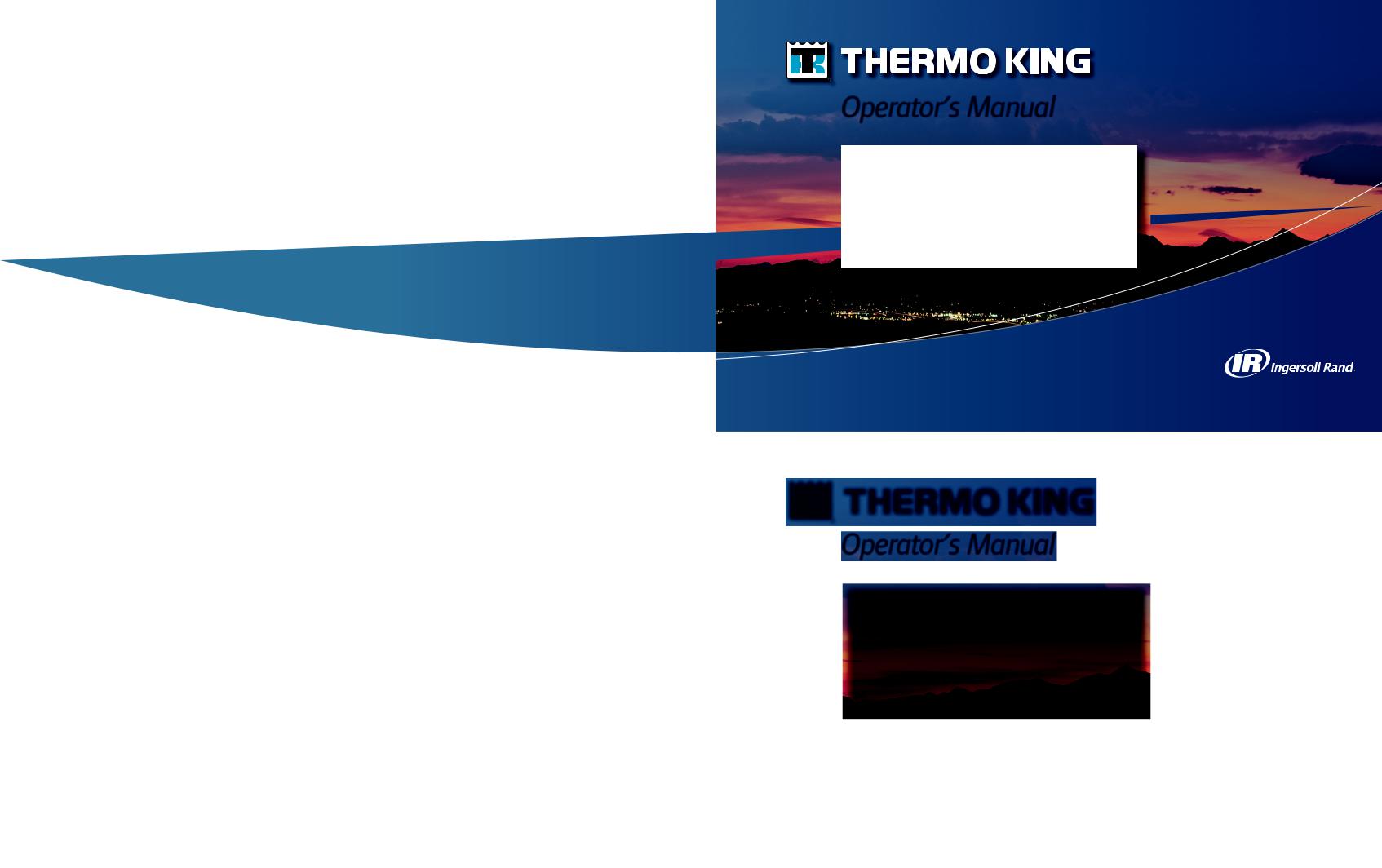 Thermo King C-600, S-600, S-700 User Manual