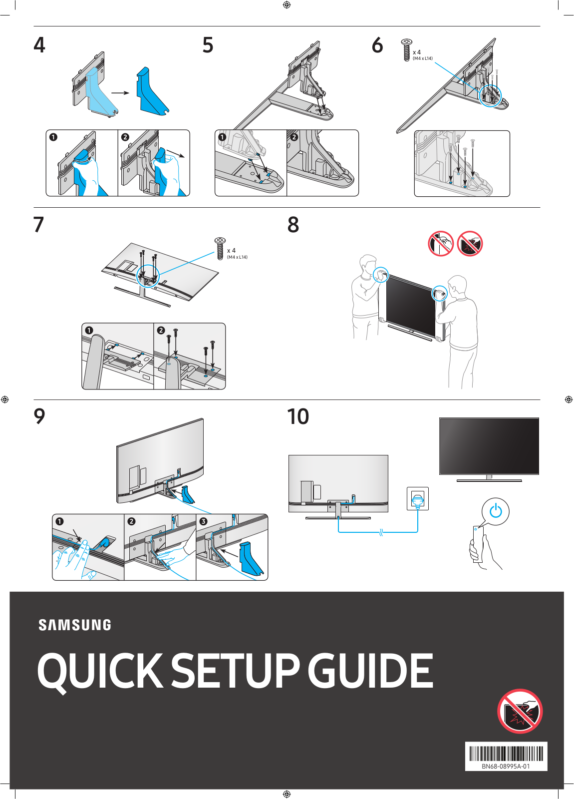 Samsung UA55NU8000, UA75NU8000 Quick Guide