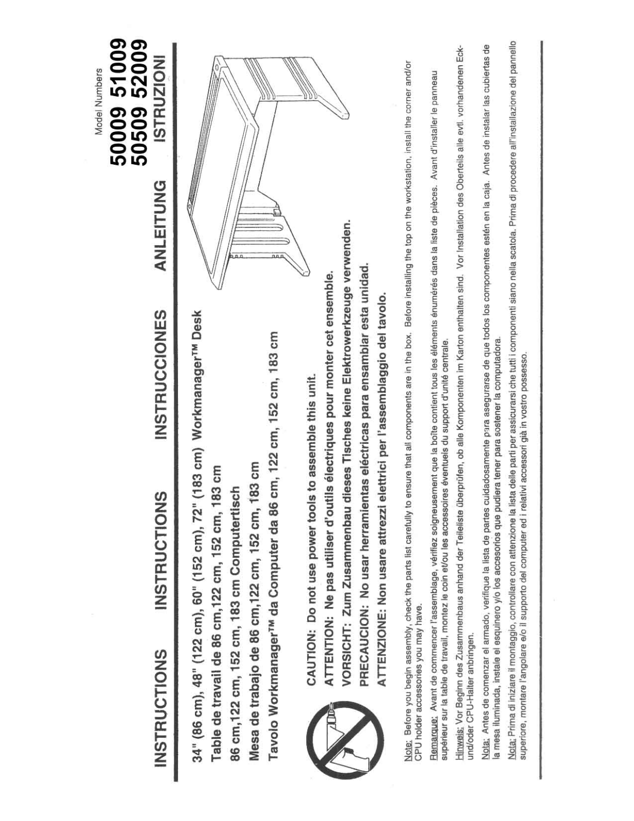 Iceberg 50009 User Manual