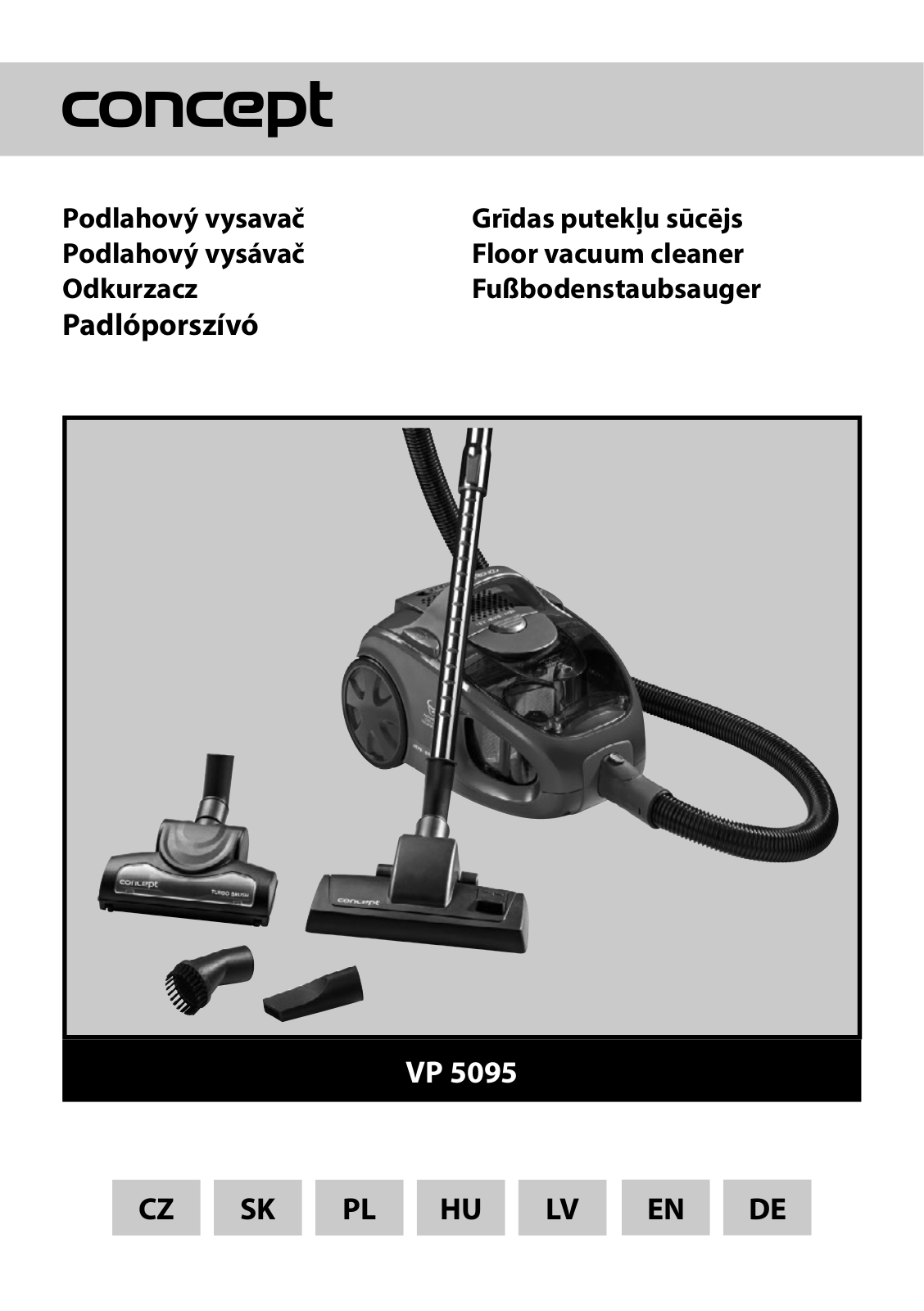 Concept VP5095 User Manual