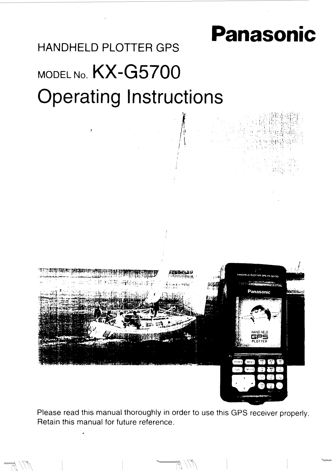 Panasonic kx-g5700 Operation Manual