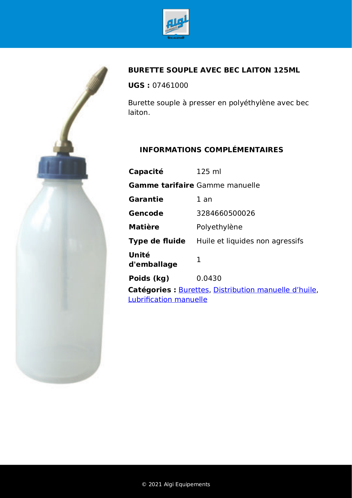 Algi 07461000 Specification - ManualMachine.com