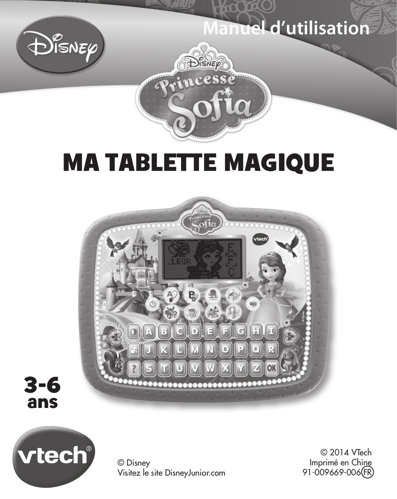 VTECH Ma Tablette Magique Manuel d'utilisation