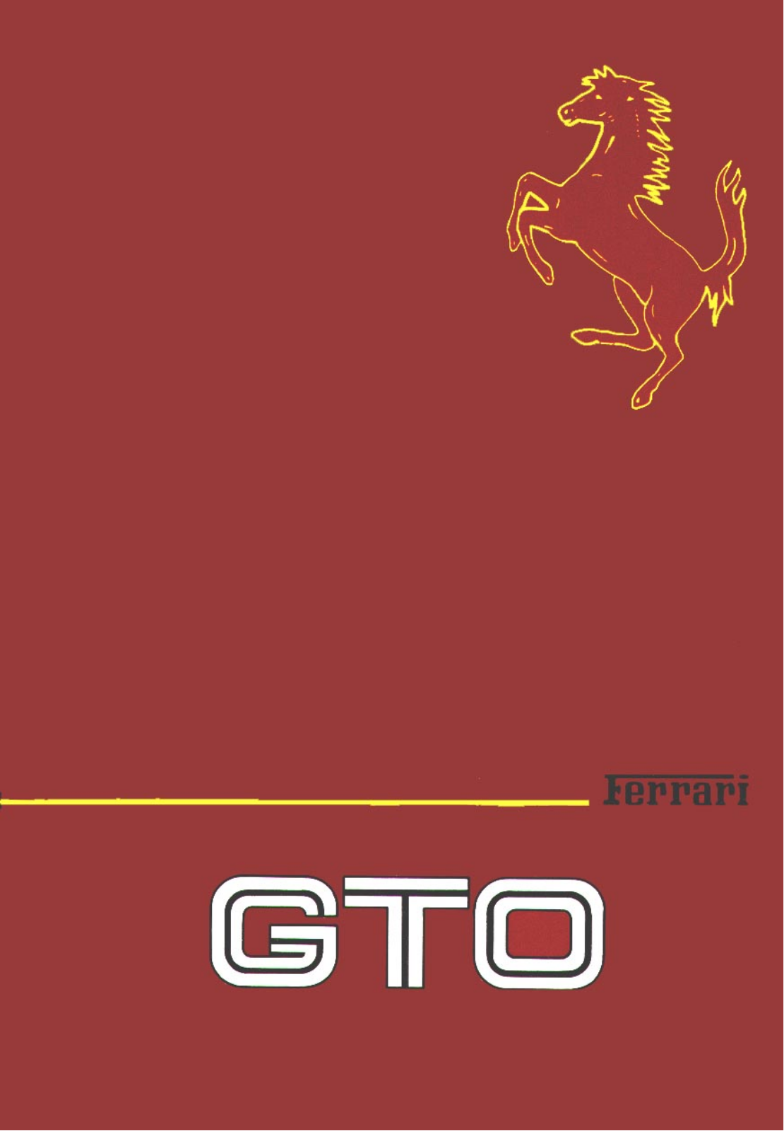 Ferrari GTO User Manual