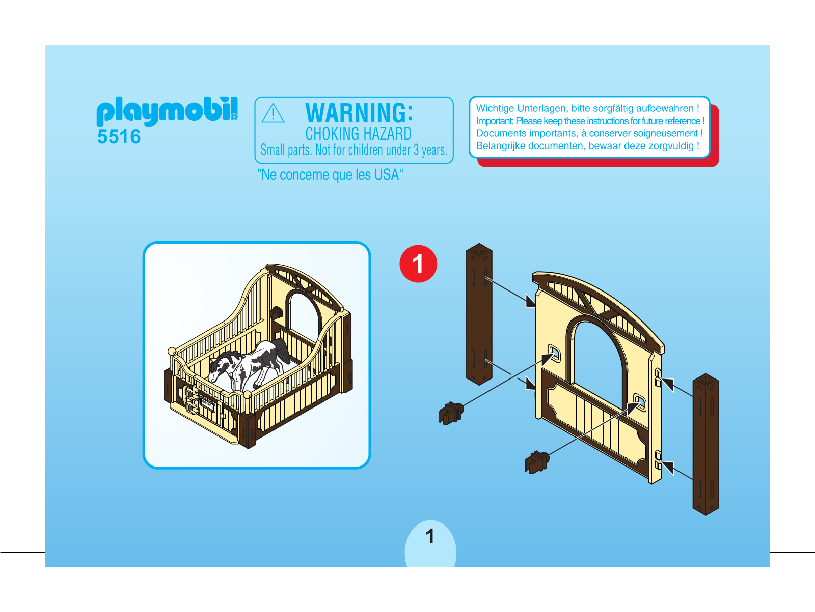 Playmobil 5516 Instructions