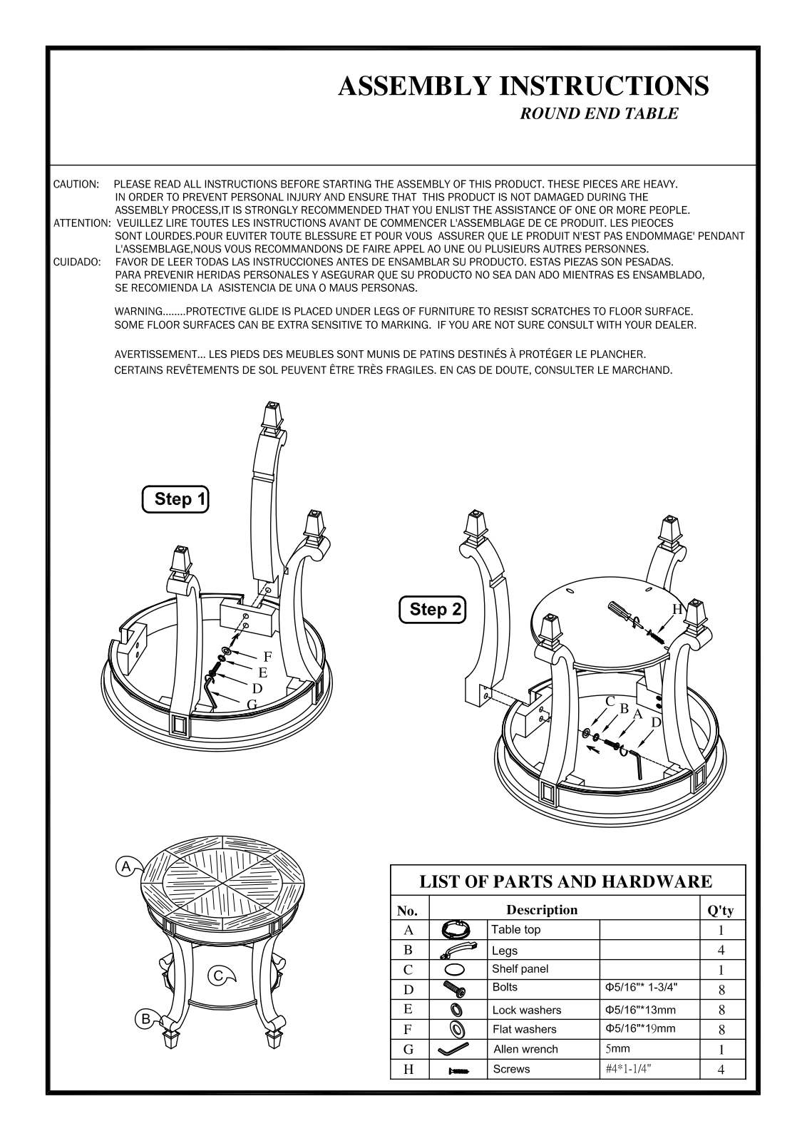 Three Posts™ TRPT1021 Installation & Assembly