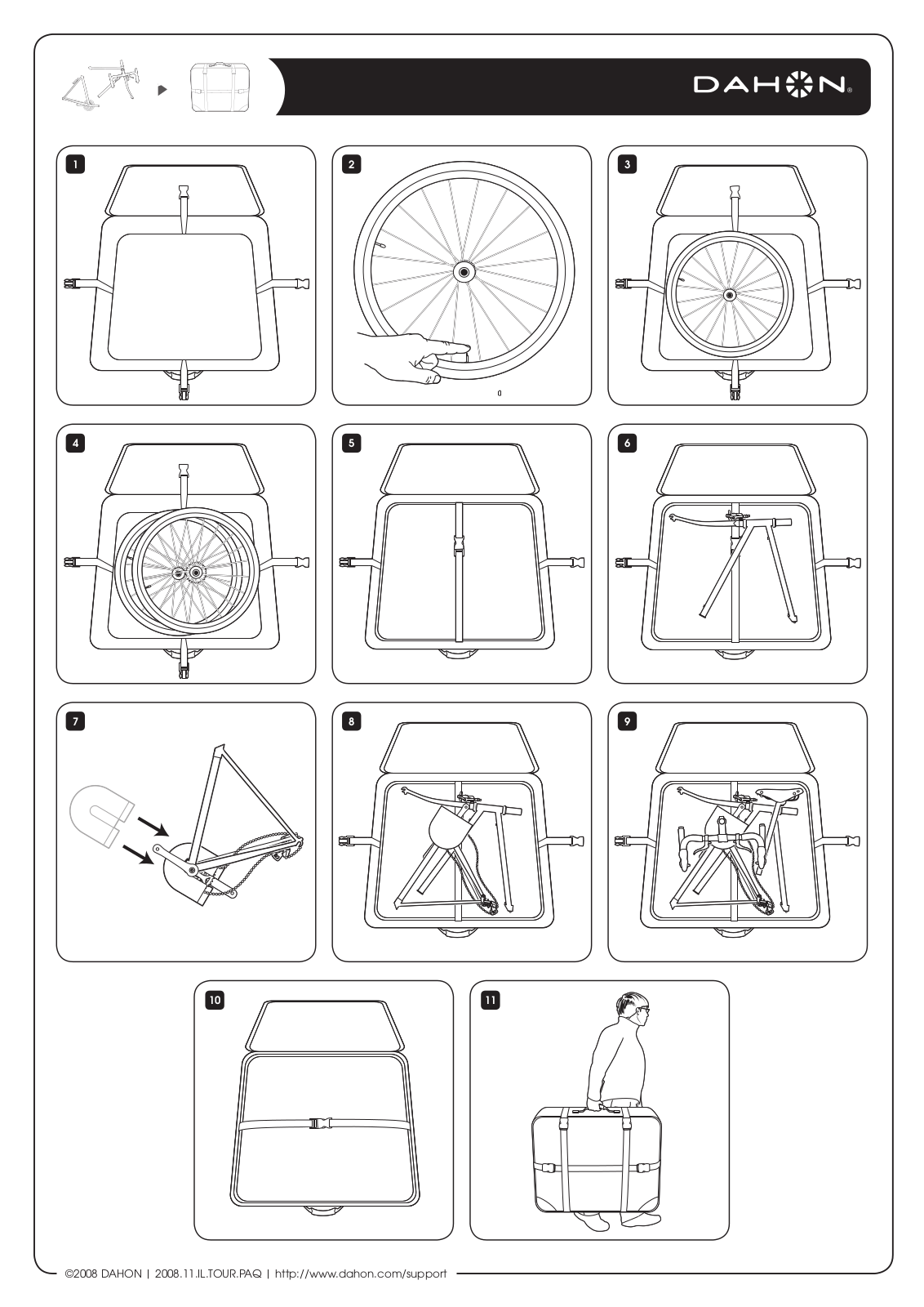 Dahon TOURNADO 2010, TOURNADO 2009 Instructions Manual