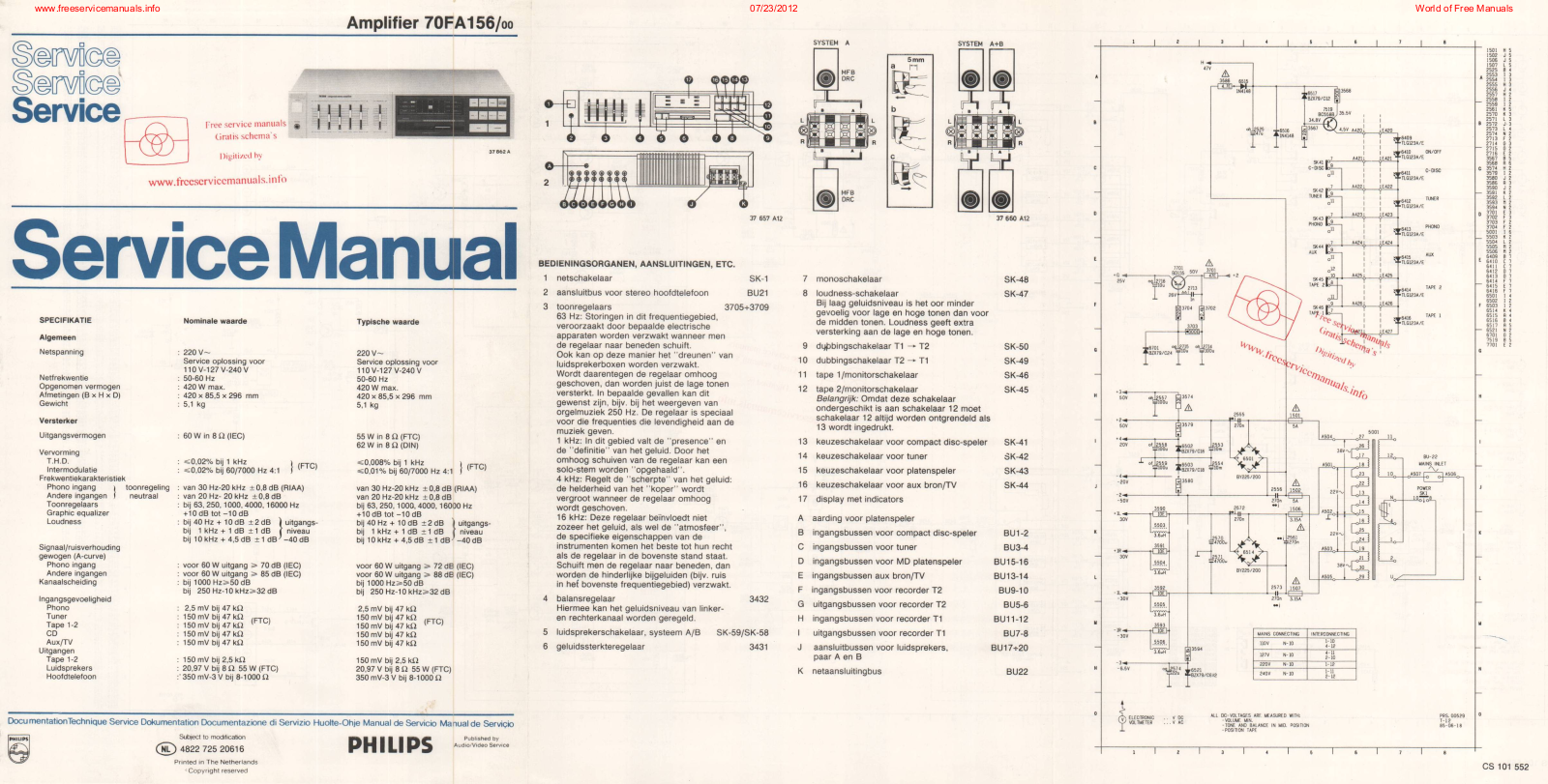 Philips _70fa156_00_sm Datasheet - ManualMachine.com
