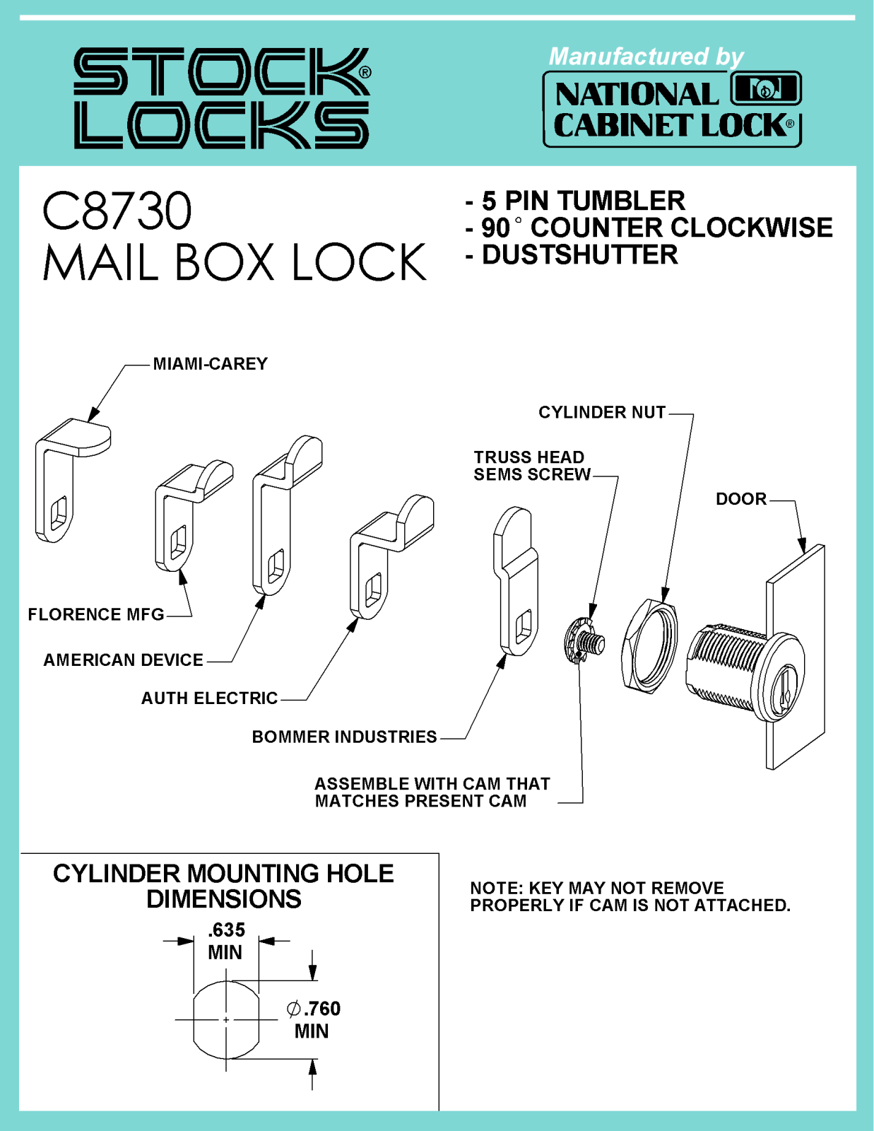 Compx C8730 User Manual