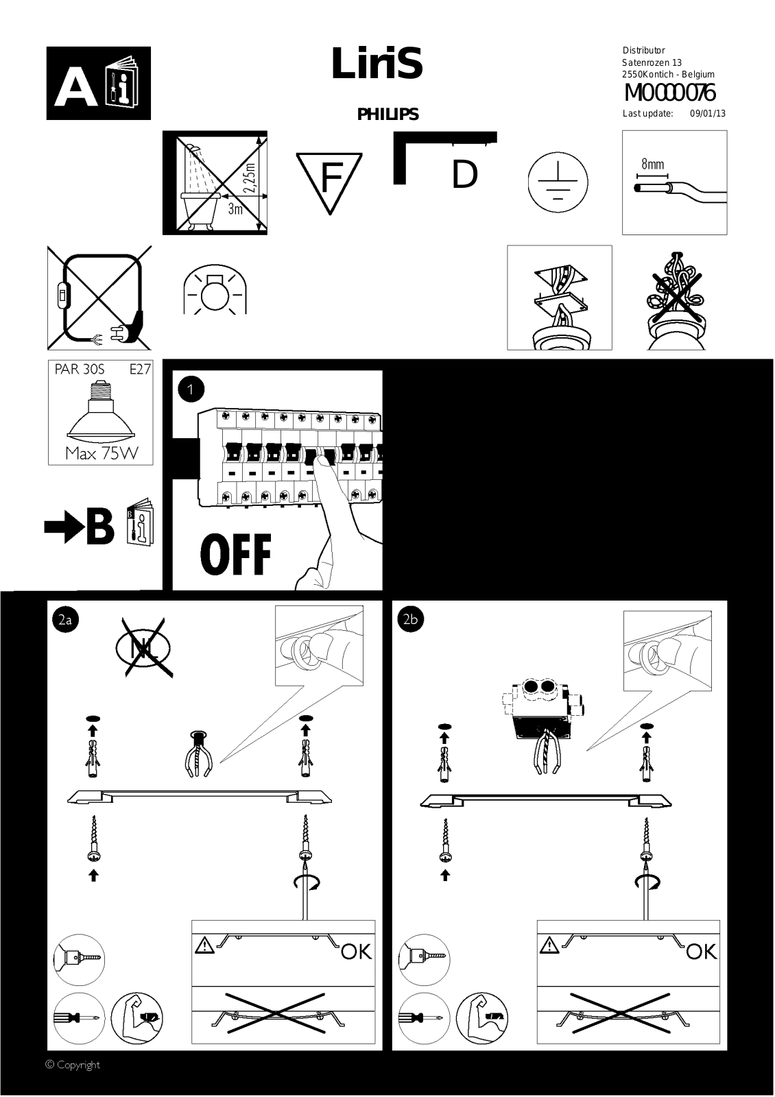 Philips Lirio Pendelleuchte User Manual