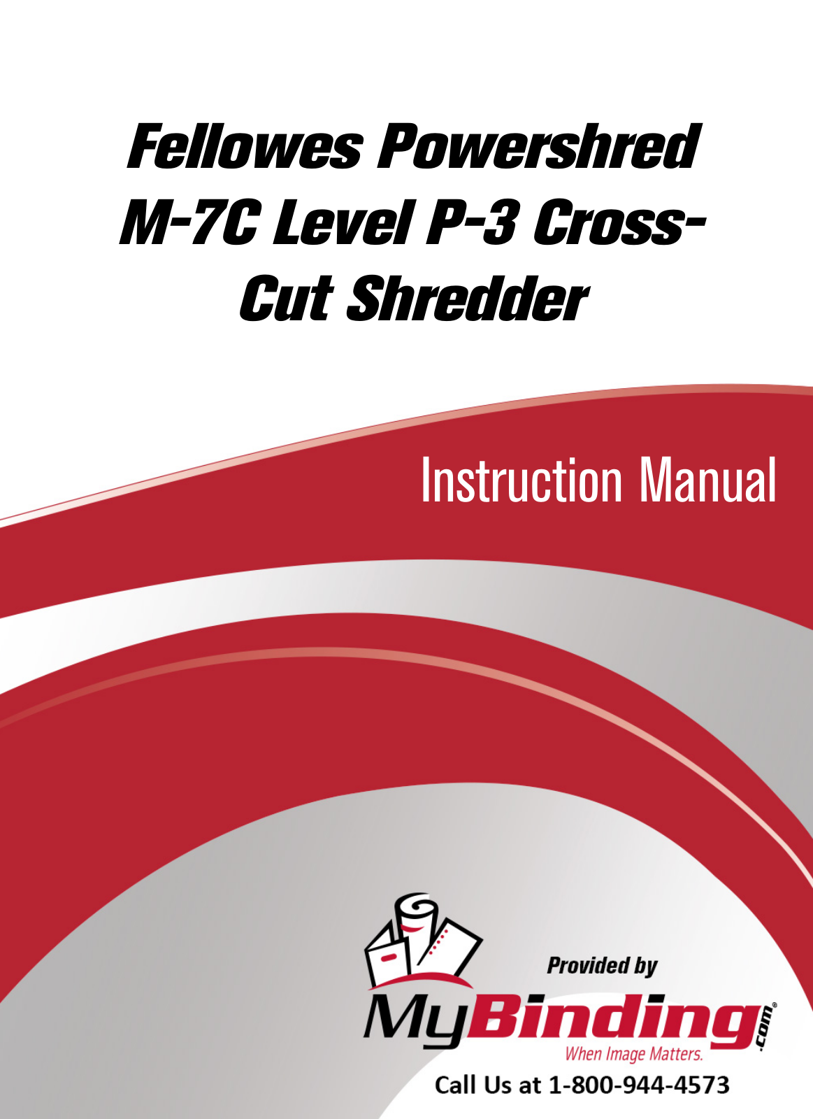 Fellowes H-7C Users guide